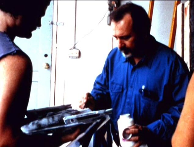 File:Dan Curry touching up the USS Jenolan model at Image G.jpg