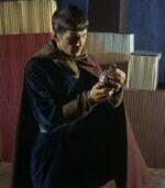 Spock prepares sonic grenade.jpg