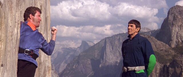 File:Kirk climbs Spock watches.jpg