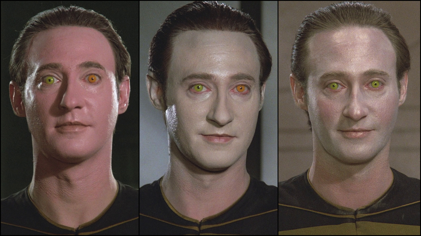 Data Makeup Star Trek