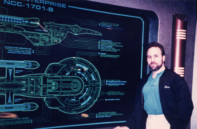 File:Doug Drexler and Enterprise-B cutaway.jpg