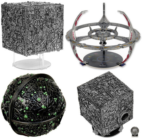 File:Star Trek Attack Wing Oversized Borg Cube and DS9.jpg