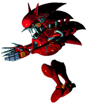 metal sonic chaotix Minecraft Skin