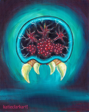 Katie Clark Metroid painting