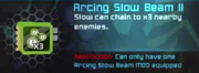 Arcing Slow Beam