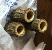 Branch candle without wax