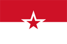 Communist Indonesia Flag Small