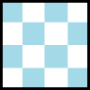 Blue and White Checked Wallpaper