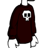 Black Skullie Sweater