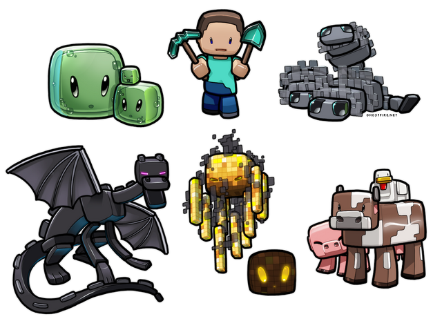 File:Minecraft Chibies 2.png