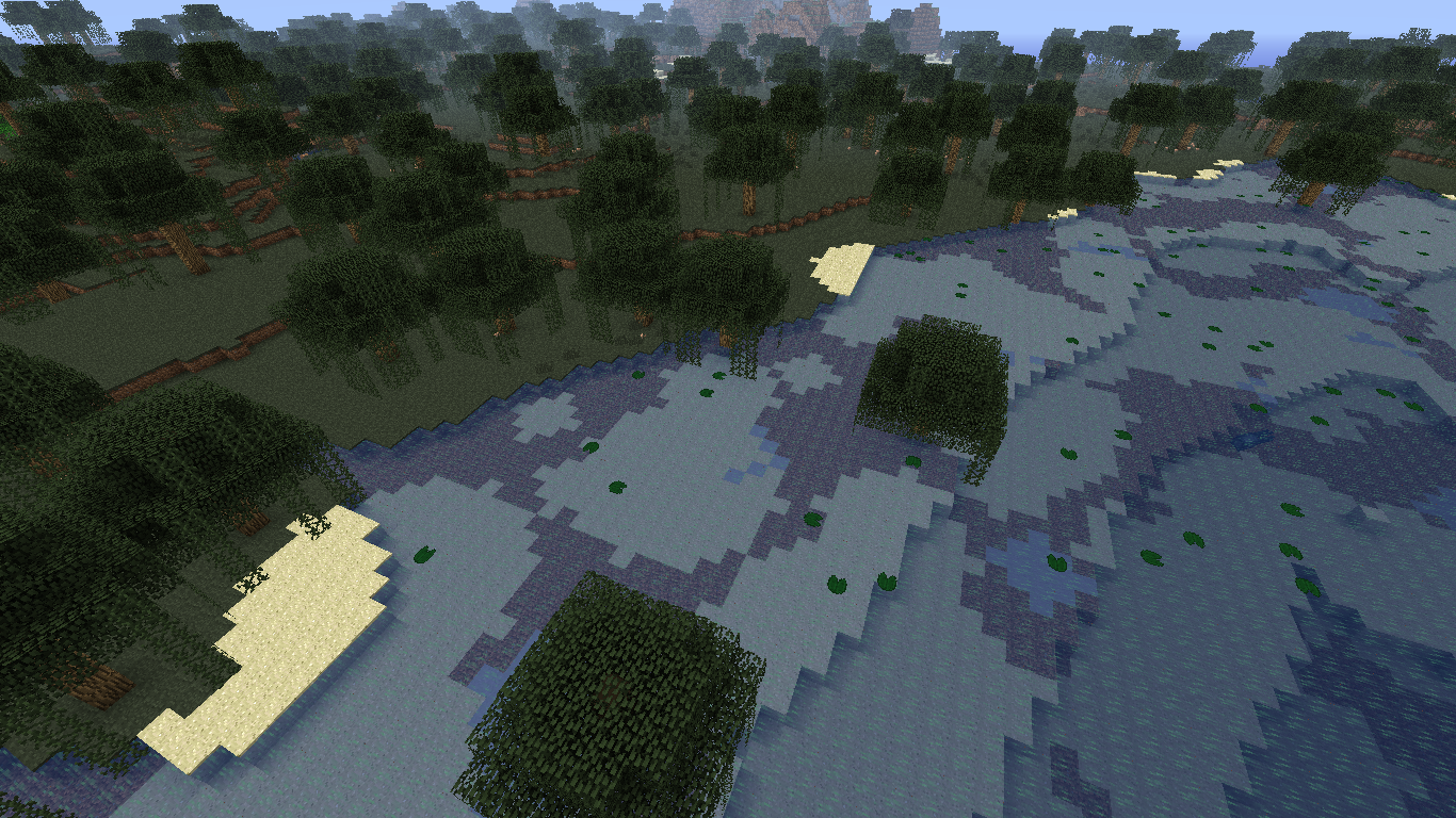 What is the title of this picture ? Swamp Biome | Minecraft Wiki | FANDOM powered by Wikia