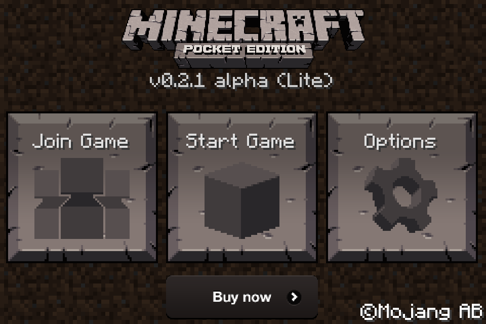 Minecraft Pocket Edition Lite  Minecraft Pocket Edition 