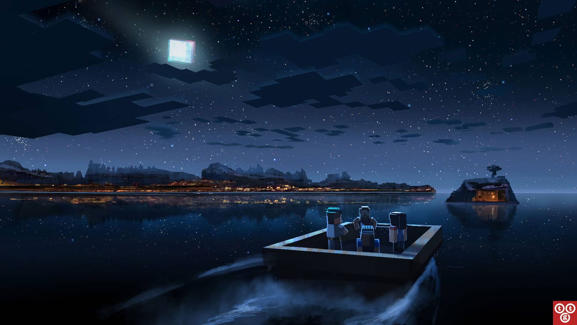 What is the title of this picture ? Image - Minecraft-season-two-concept-art-sea-temple-ocean-mood.jpg