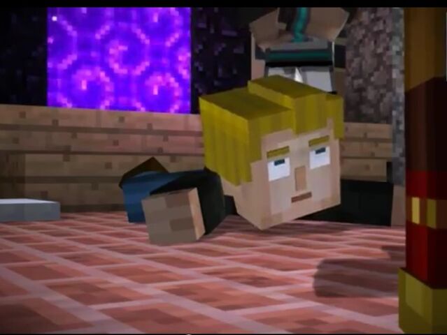 File:Lucas being pushed out of the nether portal .jpeg