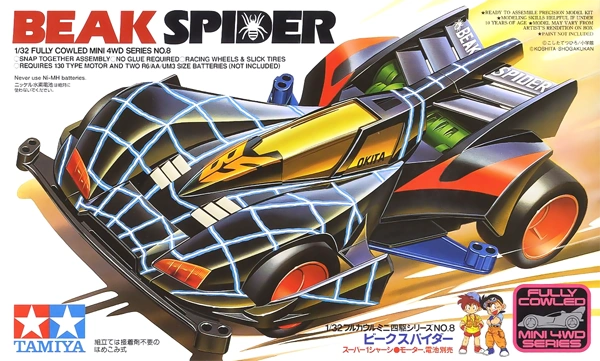 Beak Spider  Mini 4WD Wiki  Fandom powered by Wikia