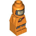Lunar Astronaut Orange