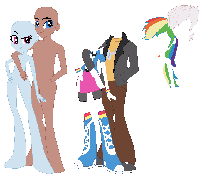 Imagen - Equestria girls rainbow dash amp dumbbell base by selenaede-d67ft3s.png | Wiki Mi ...