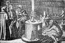 Alchemy laboratory