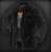 Black Puffy Jacket Icon
