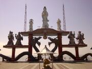 Guan She Yin statue of Sanggar Agung Temple, Surabaya-Indonesia.jpg