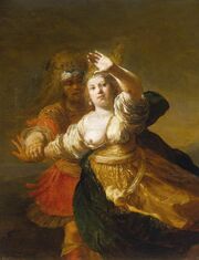 Nicolaes Knüpfer - Hercules Obtaining the Girdle of Hyppolita - WGA12217.jpg