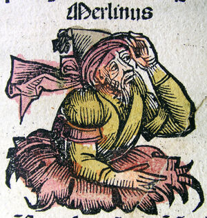 Nuremberg chronicles - Merlin (CXXXVIIIr).jpg
