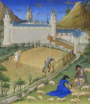 Stundenbuch Herzog von Berry 1416 Juli
