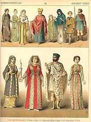 6th-8th century Byzantine Dress