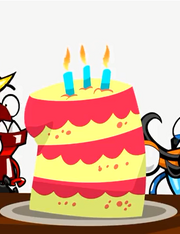 Mixels cake