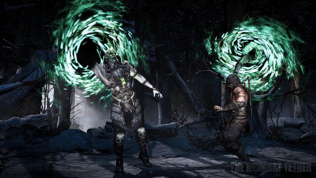 File:MKX Quan Chi and Scorpion.jpg
