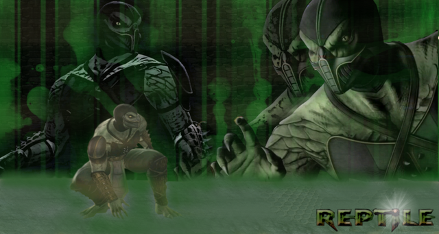 File:Reptile Mortal Kombat 9 by Khaluow.png