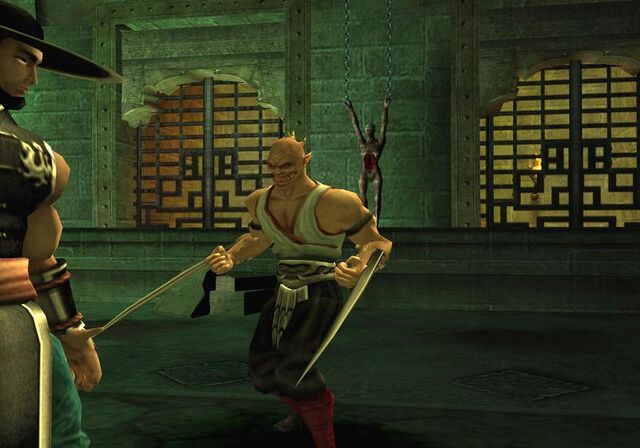 File:Kung Lao vs. Baraka.jpg