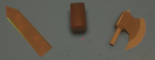 Blade blunt axe