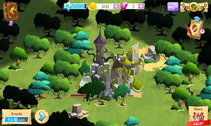 Castle of the Two Sisters  The My Little Pony Gameloft 