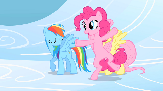 File:Pinkie Pie cartwheeling on clouds S1E16.png