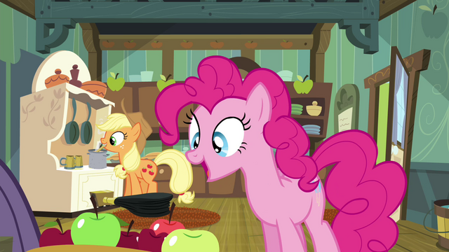 File:Pinkie Pie drops the apple S4E18.png