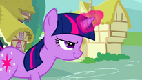 Twilight usando su magia confiada T2E24