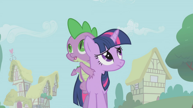 File:Twilight and Spike looking around S1E09.png