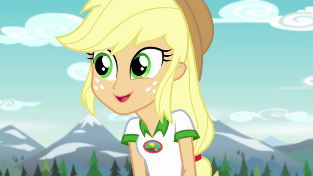 File:Applejack asks Rainbow where she got her hammer EG4.png