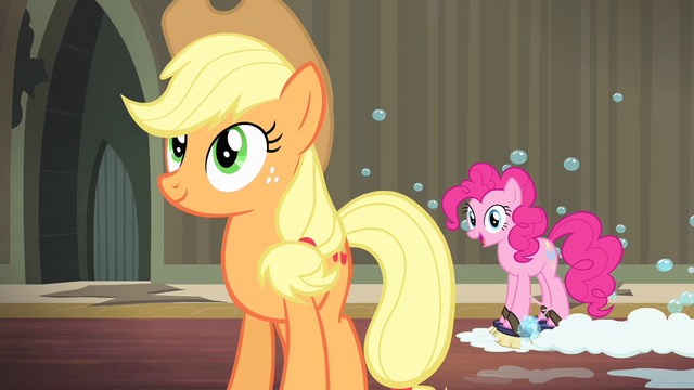 File:Pinkie Pie "perfect right where it is" S4E06.png
