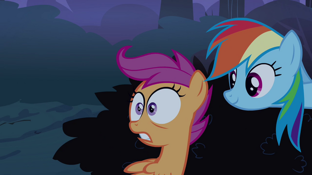 File:Scootaloo looks at the forest S3E06.png