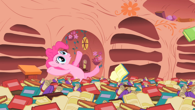 File:Pinkie Pie demonstrating "And some are graceful" S1E16.png