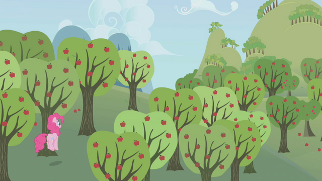 File:Pinkie Pie follows Rainbow Dash through Sweet Apple Acres S1E05.png