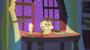 Owlowiscious with Twilight Sparkle's scroll S1E24.png
