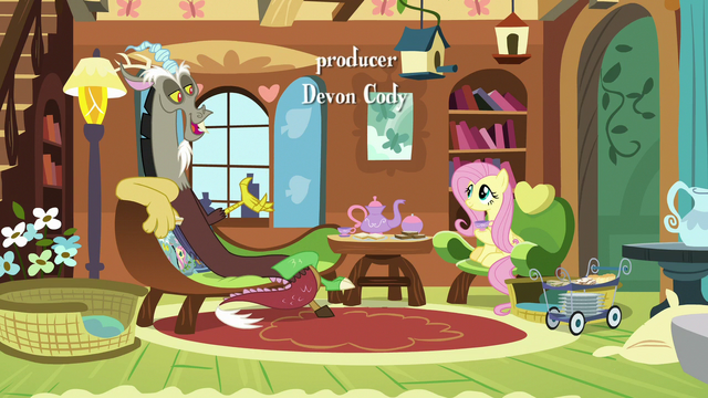 Fluttershy et Discord