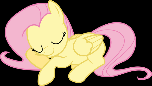 File:FANMADE, fluttershy taking a nap.png