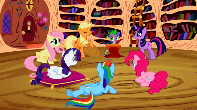 File:Main ponies Group Story S2E3.png