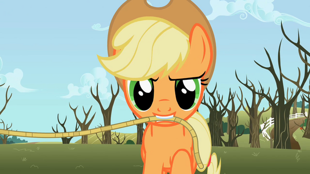 File:Applejack with rope S2E10.png