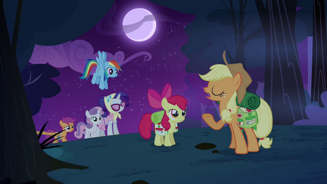 File:Applejack 'No need for tents tonight' S3E06.png