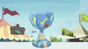 Crystal chalice glued back together S4E22
